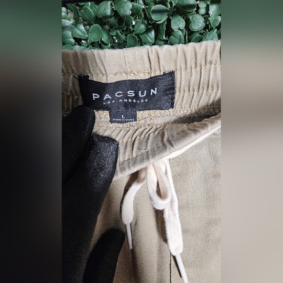 PacSun Tan Flat Front Shorts - Picture 4 of 4